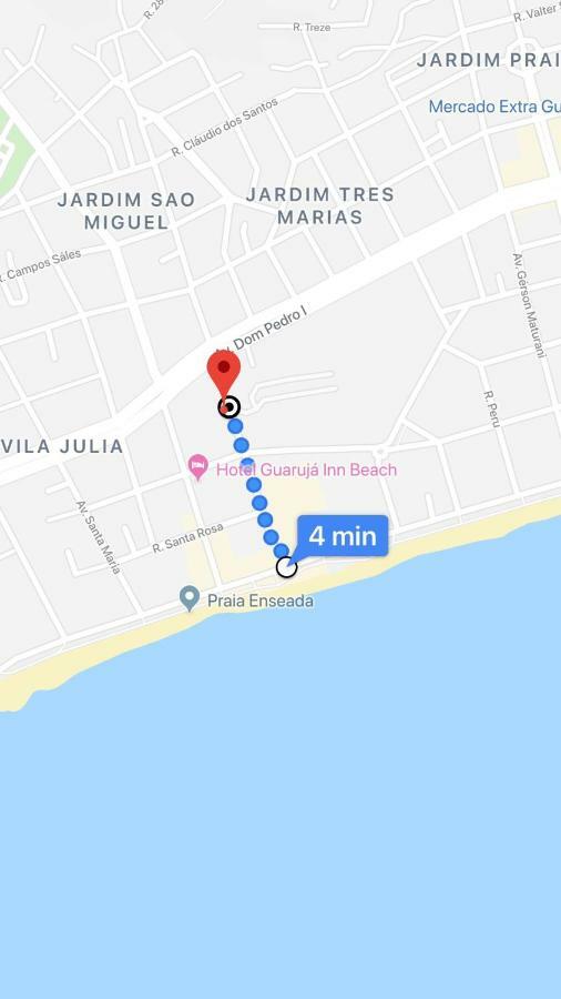 Apto A 2 Min A Pe Da Praia - Edificio Monte Carmel Guarujá Exterior photo
